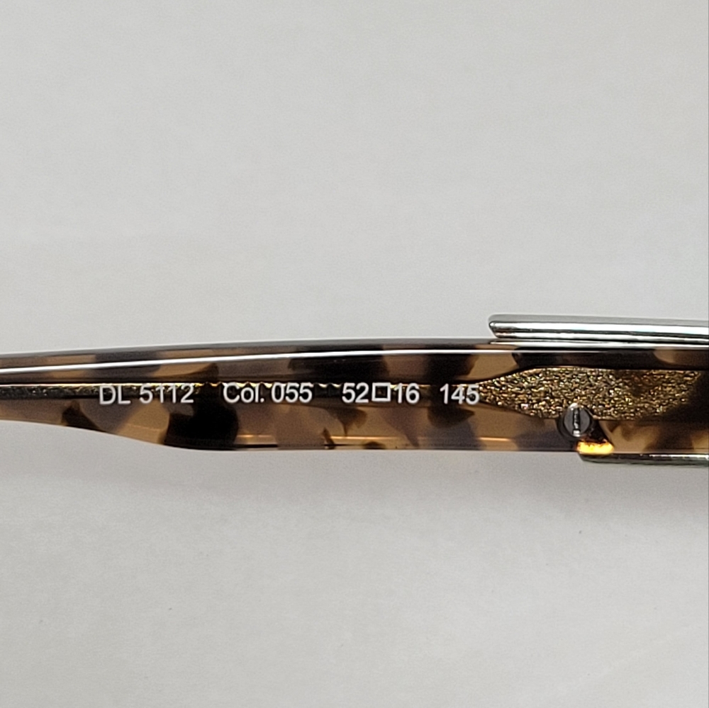 Diesel DL 5112 Brown Round Plastic Eyeglasses Frame 52-16-145 NWT - Picture 11 of 14